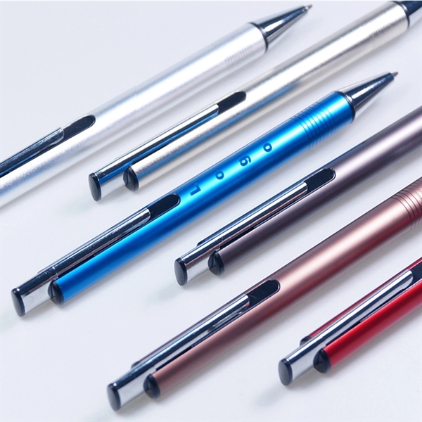 Metal Roller Pen Roller Ballpoint Pen Packing Gift Pen - Image 3
