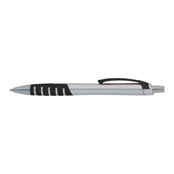 Apex Silver Plunge-Action Ballpoint Pen - Image 11