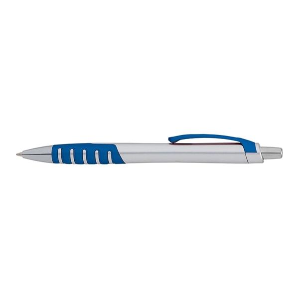Apex Silver Plunge-Action Ballpoint Pen - Image 14