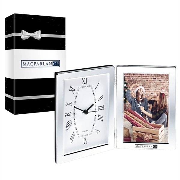 Jadis I Desk Clock & Photo Frame & Packaging - Image 1