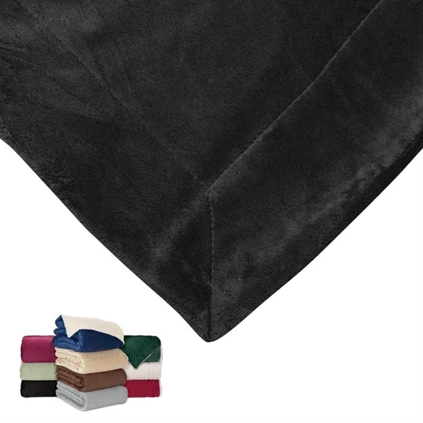 Brookline Micro Mink Sherpa Blanket - Image 3