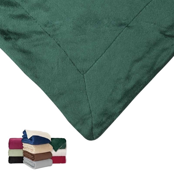 Brookline Micro Mink Sherpa Blanket - Image 5