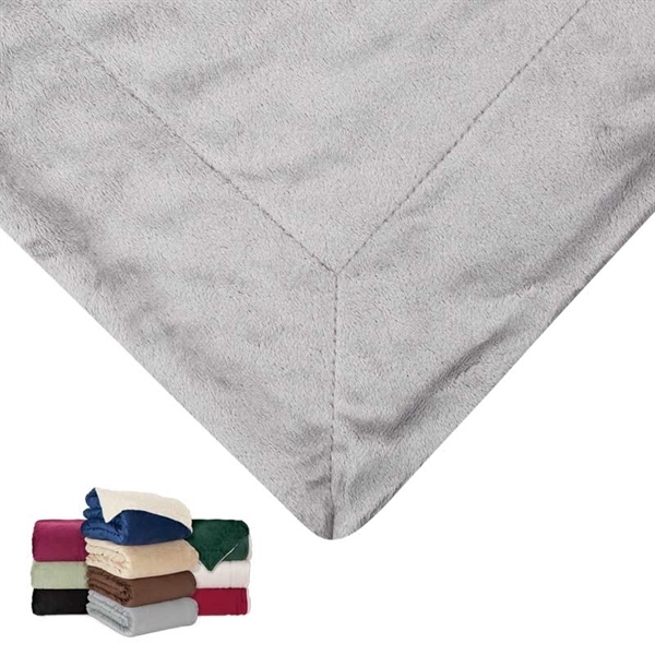 Brookline Micro Mink Sherpa Blanket - Image 13