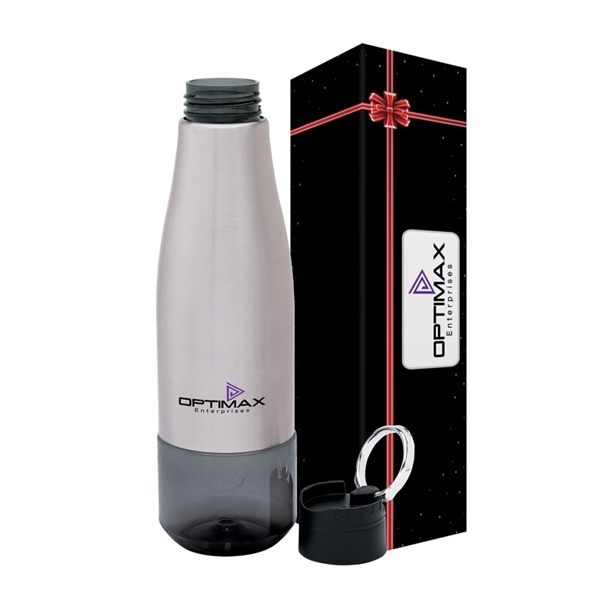Luxe 26 oz. Tritan™ Water Bottle & Packaging - Image 1
