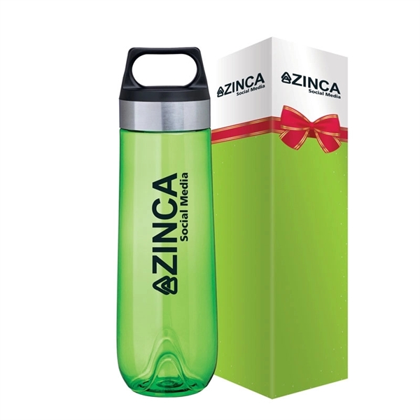 Lucent 26 oz. Tritan™ Water Bottle & Packaging - Image 1