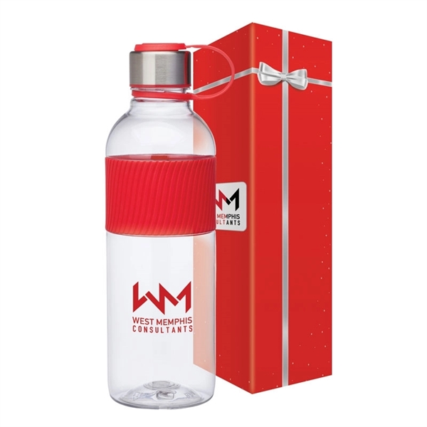 Kai 28 oz. Tritan™ Water Bottle & Packaging - Image 1