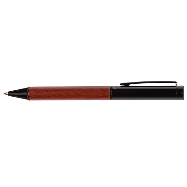 Bettoni® Alicante Ballpoint Pen w/ Wood Barrel - Image 2