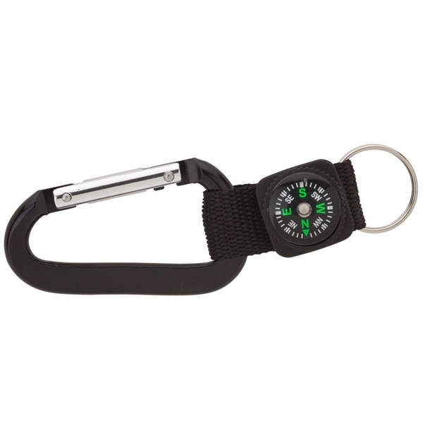 Busbee Carabiner with Compass - Image 3