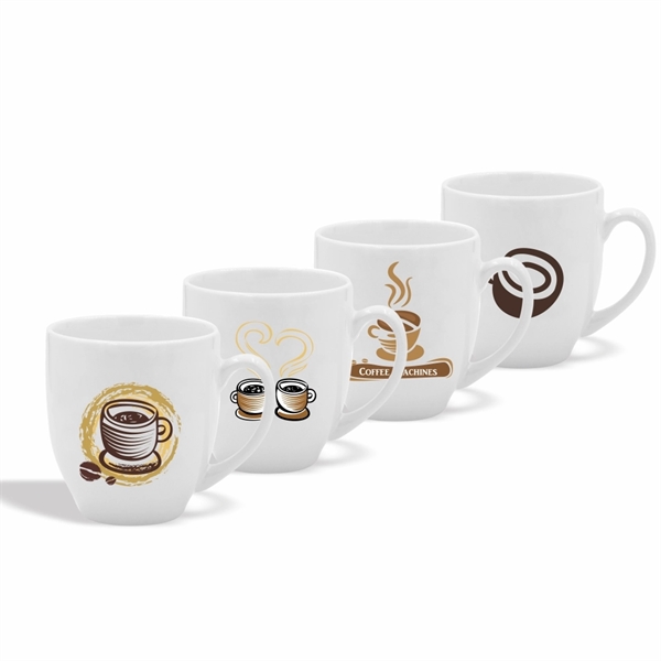 10 oz. Mini Bistro Ceramic Coffee Mug - Image 3