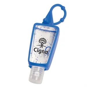 Hand Sanitizer with Sleeve and Silicone Lanyard 1 oz scented