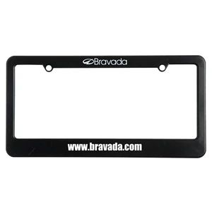 License Plate Frame (2 Holes - Straight Bottom)