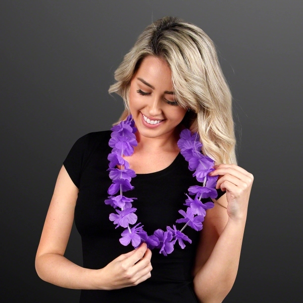 Flower Lei Necklace (Non-Light Up) - Image 11