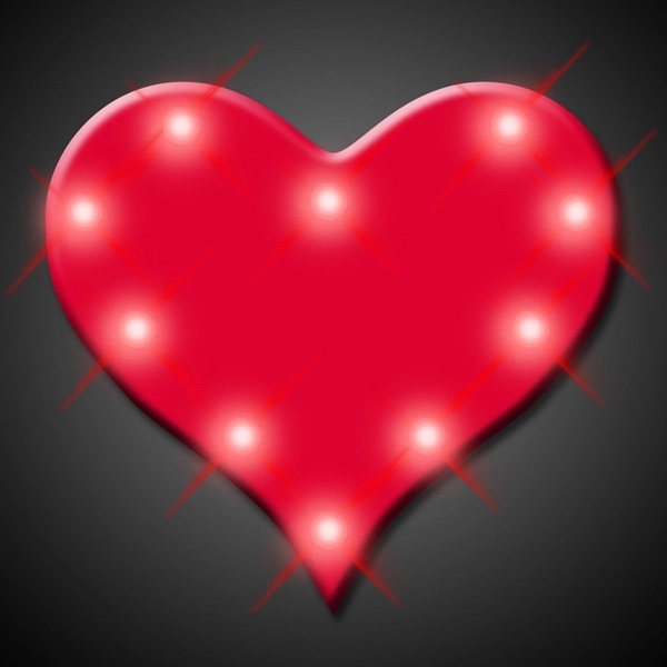 Perfect 10 Heart Blinking Lights - Image 2