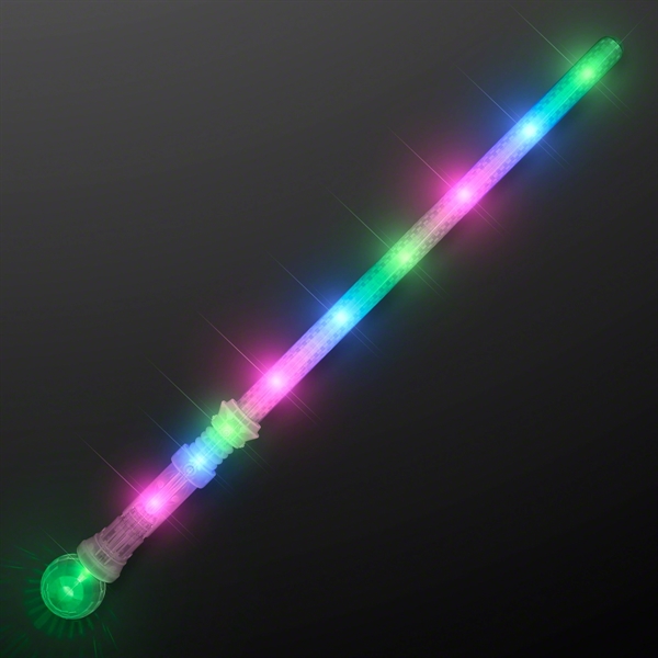 Electric Glow LED Staff Space Swords - Image 3