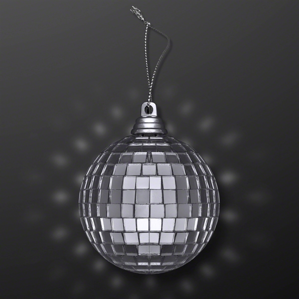2.4" Mirror Ball Ornaments - 4-Pack - Image 4