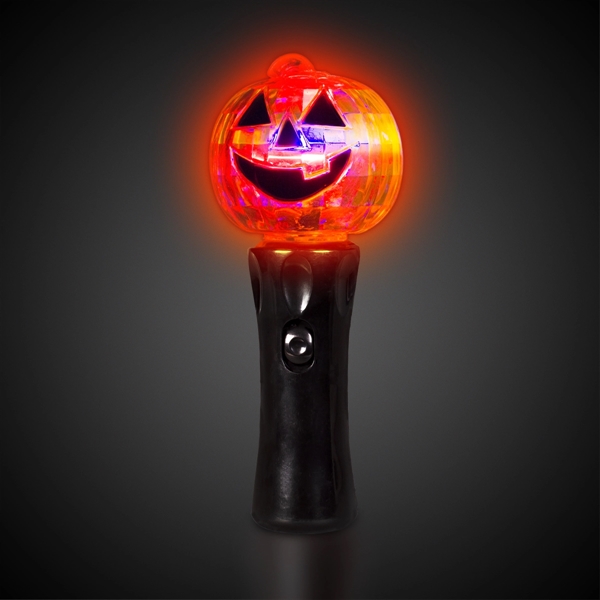 LED Pumpkin Spinner Wand - Image 3
