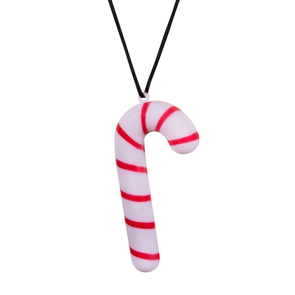 LED Candy Cane Necklace - Image 2