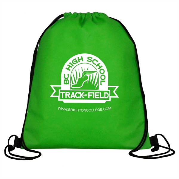 Economy Drawstring Cinch Pack Backpack - Image 13