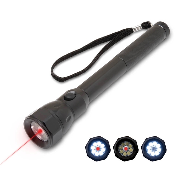 Three Mode Laser Flashlight