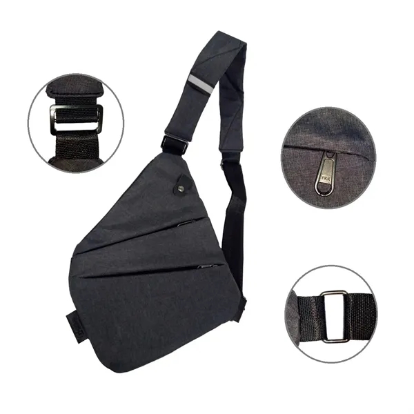 Multipurpose Anti Theft Sling Shoulder Crossbody Chest Bag - Image 2