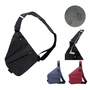 Multipurpose Anti Theft Sling Shoulder Crossbody Chest Bag