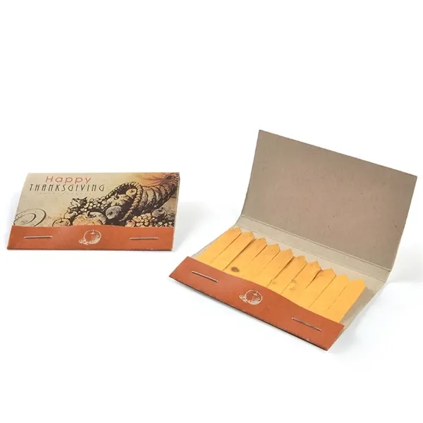 Thanksgiving Seed Paper Matchbook - Image 2