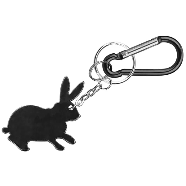 Rabbit Shape Bottle Opener with Key Chain & Carabiner - Image 4