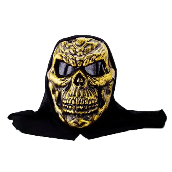 Plastic Skull Face Mask for Halloween