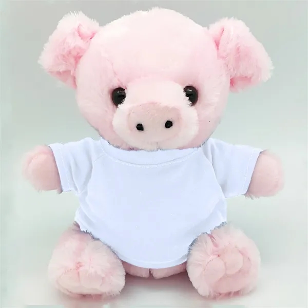9" Plush Buddies Stuffed Pig - Image 17