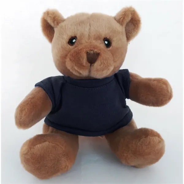 6" Beanie Brown Bear with Embroidered Eyes - Image 20
