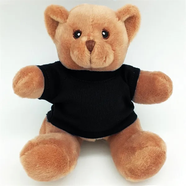 6" Beanie Brown Bear with Embroidered Eyes - Image 21