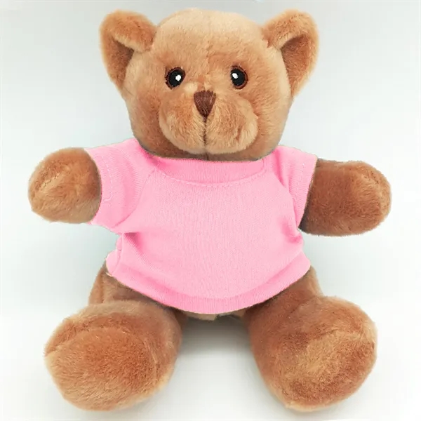 6" Beanie Brown Bear with Embroidered Eyes - Image 23