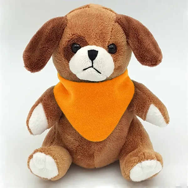 6" Beanie Dog with Embroidered Eyes - Image 5