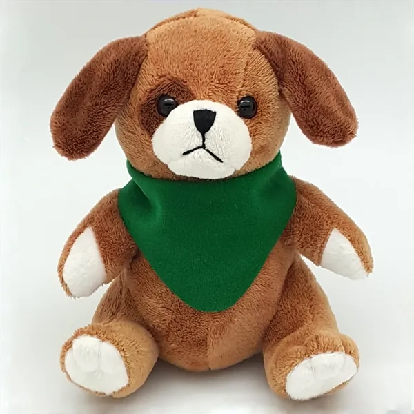 6" Beanie Dog with Embroidered Eyes - Image 6
