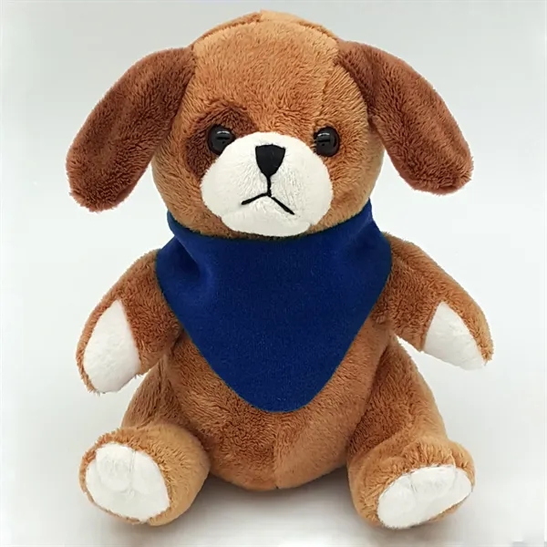 6" Beanie Dog with Embroidered Eyes - Image 7