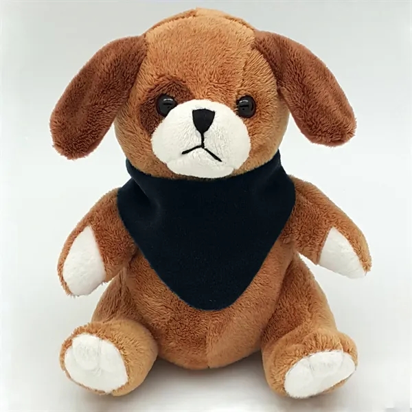 6" Beanie Dog with Embroidered Eyes - Image 8