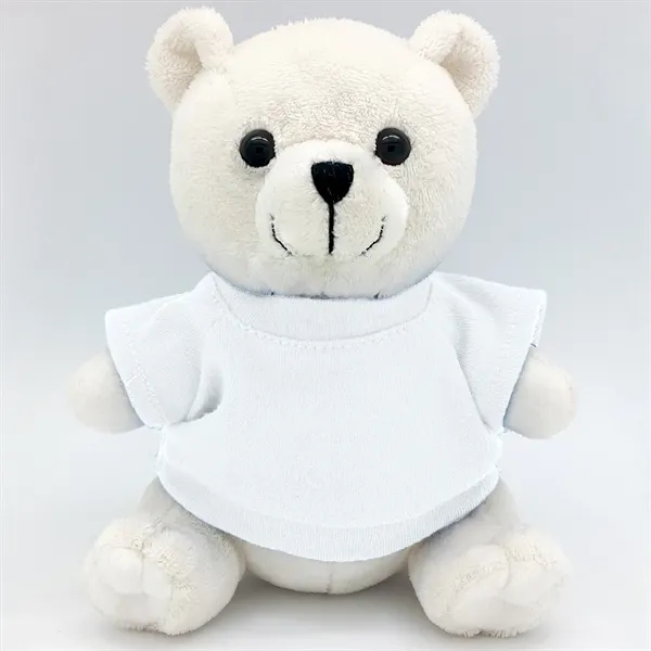 6" Beanie White Bear - Image 9