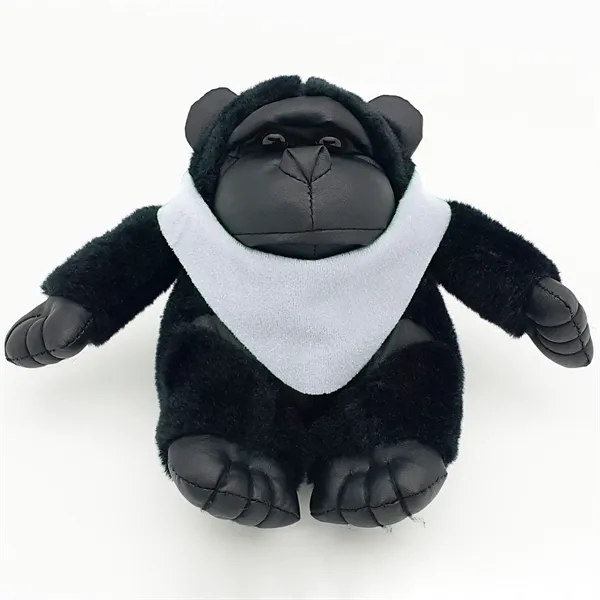 6" Stuffed Sitting Gorilla - Image 2