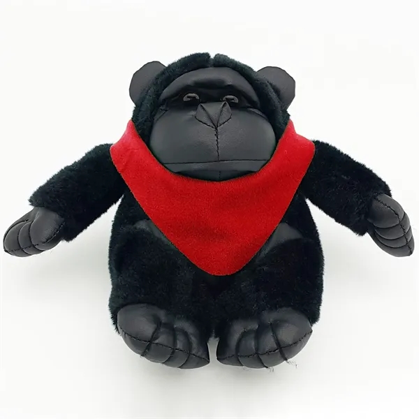 6" Stuffed Sitting Gorilla - Image 3