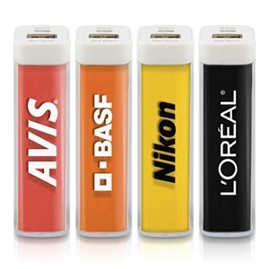 Plastic Power Bank Emergency Battery Charger - UL