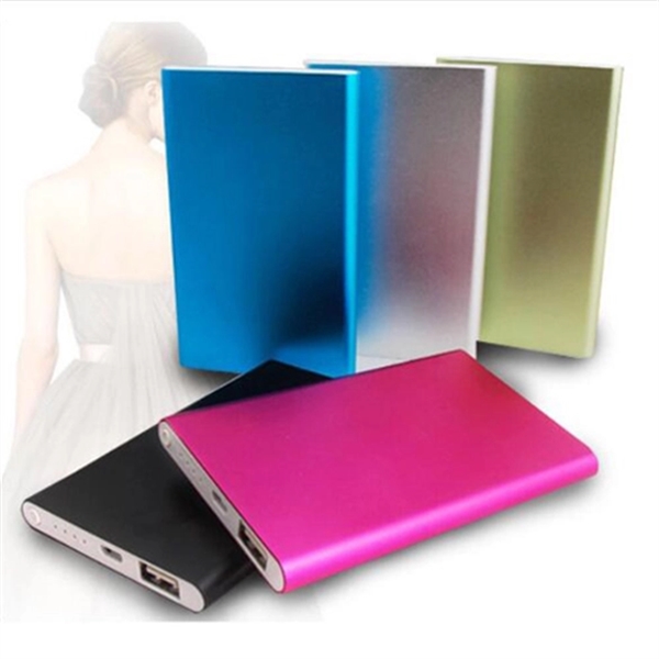 Slim Duo USB Aluminum Power Bank Charger - UL Certified - Image 2