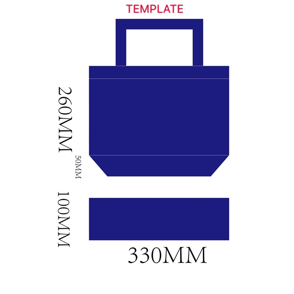 Customize Non-Woven Tote Bag (12 7/8" W x 10 1/4" H x 4" D) - Image 15