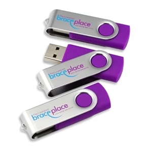 Wholesale Custom Swivel USB Flash Drive