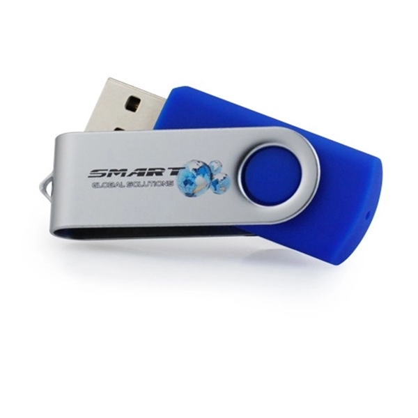 Swivel USB flash drive with Free Shipping & Quick Turnaround - Image 2