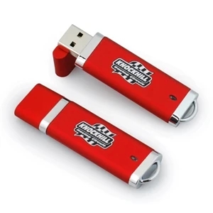 Free Shipping,Quick Ship Plastic USB with Rubber Finish