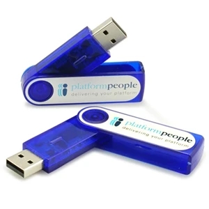 Free Shipping Custom Swivel USB Flash Drive