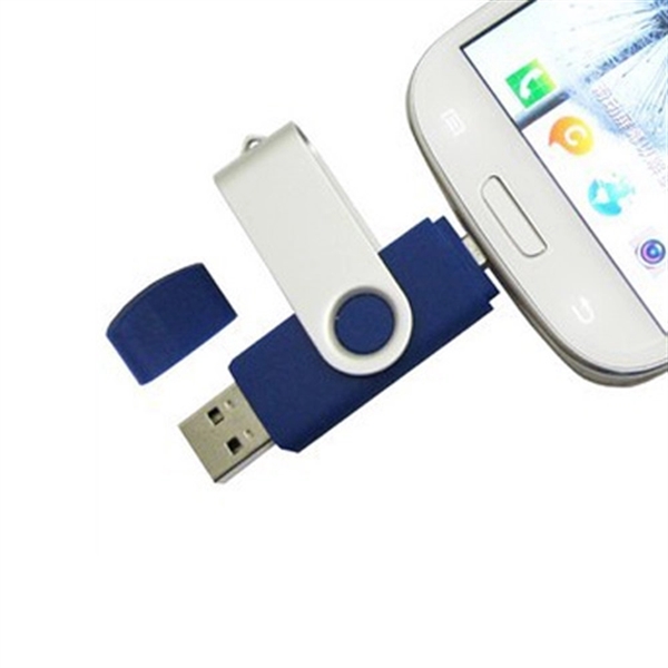 Free Shipping Custom Swivel OTG USB Flash Drive - Image 1