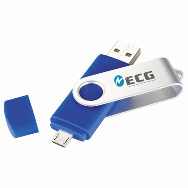 Swivel OTG USB Flash Drive - Image 1