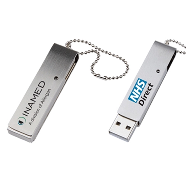 Free Shipping Custom Metal  Swivel USB Flash Drive. - Image 2