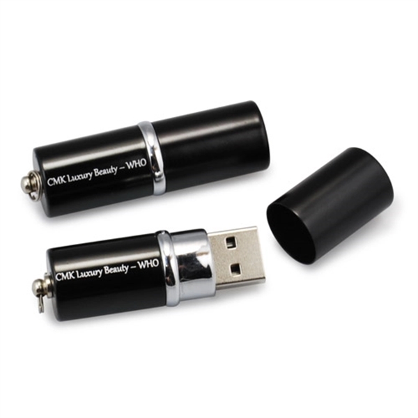 Free Shipping Shiny Metal USB Flash Drive - Image 1